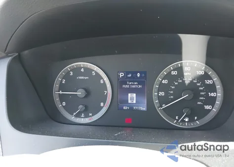 2016 Hyundai Sonata Se z USA, uszkodzony, nr VIN 5NPE24AF0GH339493